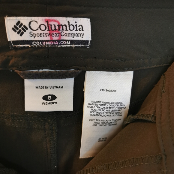 COLUMBIA | Mini Skirt, Dark Khaki Green - Picture 5 of 5